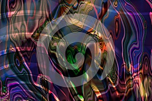 Wide polychrome glass background