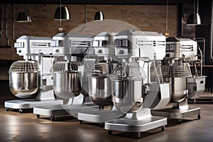 wide range of mixers and processors, each with its own unique design and purpose