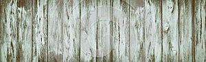 Wide rustic vintage background of shabby aged wooden planks