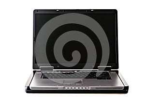 Wide Screen Laptop Isolated