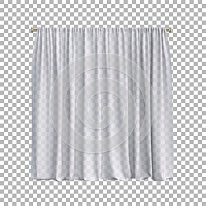 Wide, transparent, Ñlear white tulle or curtains