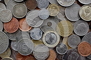 A beautiful Hoard of international coinage photo
