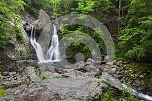 Wide View of Bash Bish Falls II