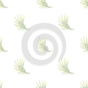 Wide wing pattern seamless vector