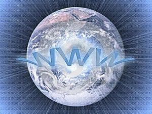 Wide world web concept