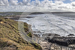 Widemouth Bay atmospheric light