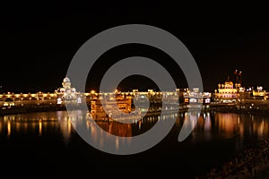 Widescape of Golden temple, Amritsar, Punjab, India