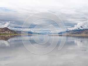 The widest part of the Yarlung Zangbo River