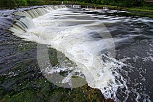 Widest waterfall in Europe