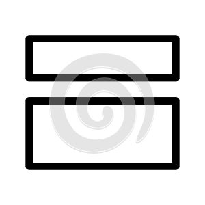 Widget Icon Vector Symbol Design Illustration