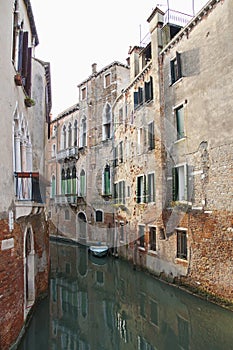 Widman river located at Venice, Italy