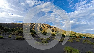 Widodaren mountain round the Bromo mountain in Malang, East Java, Indonesia