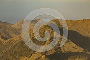 Widodaren volcanic mountain in the Tengger massif, Indonesia