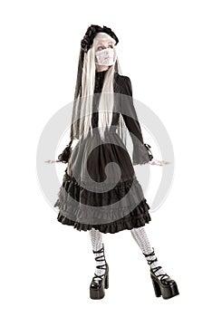 Widow doll girl costume