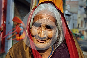 Widow in India