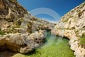 Wied il-Ghasri, Gozo, Malta