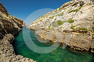 Wied il-Ghasri, Gozo, Malta