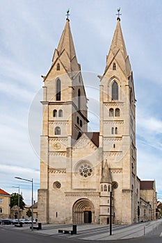 Wiener Neustadt Dome Cathedral during summer