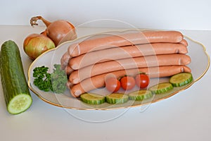 Wiener Sausage, Wienerwurst, Food, German Wiener Sausage, Wiener Wurst