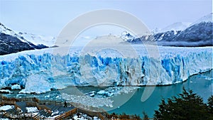 Argentine,the Perito Moreno glacier