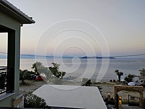 Wiev from Afrodite Studios in Limenas on Thassos photo