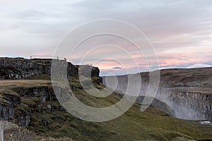 Wiev on Dettifoss wievpoint