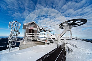 Pohľad na špičkovú lyžiarsku stanicu na Chopoku