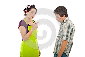 Wife argue her unfaithful husband