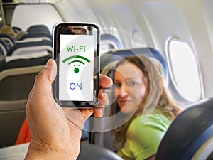 Wifi on the airplane