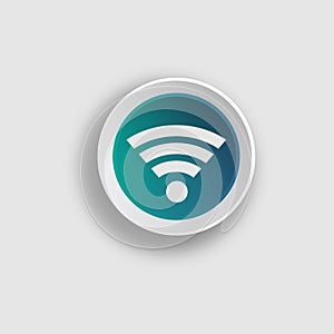 Wifi button icon for phone