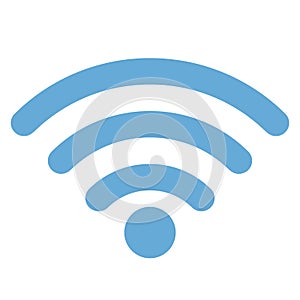 Wifi icon for radio waves, web and mobile