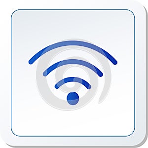 WiFi Icon Vector Graphic Illustration Representation