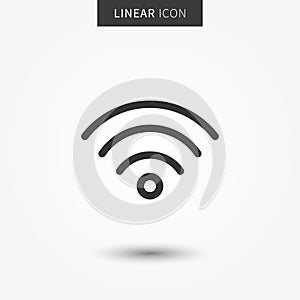 Wifi icon vector illustration