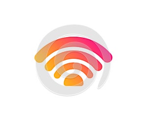 Wifi icon. Wi-fi internet sign. Vector