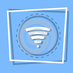 Wifi Icon Wireless Internet Connection Web Button