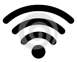 Wifi icon wireless internet network connection signal