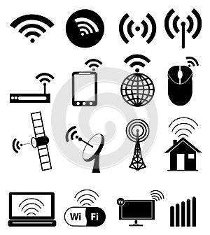 WiFi Icons Set photo