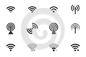 Wifi icons photo