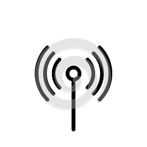 Wifi line icon