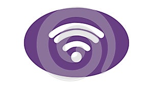 WiFi Network Connection Icon for Wireless Internet Access, vector design Generative AI