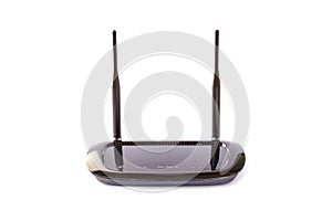 WIFI router isolate on white background