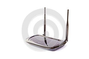 WIFI router isolate on white background