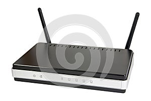 WiFi router with two antennas