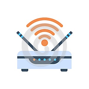 Wifi Router Wireless Internet Connection Icon