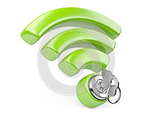 WiFi security concept