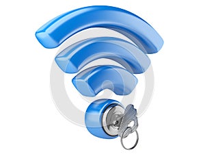 WiFi security concept