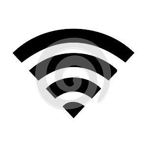 Wifi signal icon symbols and an internet connection, that enable remote internet access