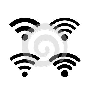 Wifi signal vector icon