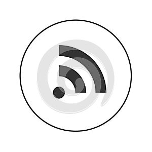 Wifi vector web icon
