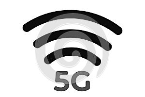 wifi, wi-fi, wireless internet. vector illustration, in gray, isolated on a white background